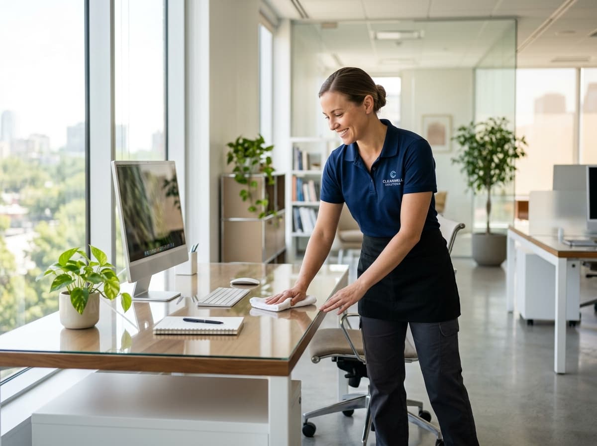 Professionele schoonmaker van Fay Schoonmaakbedrijf